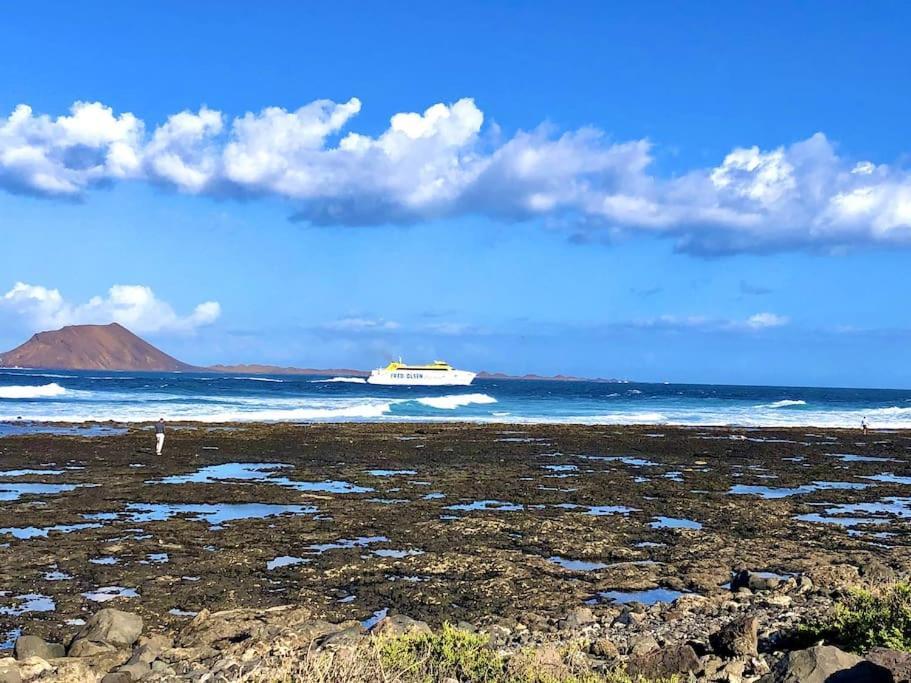 Precioso Atico Con Vistas Espectaculares. Leilighet Corralejo Eksteriør bilde